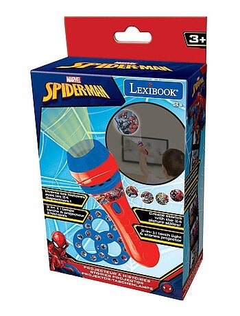 Projecteur à histoires et lampe torche SpiderMan