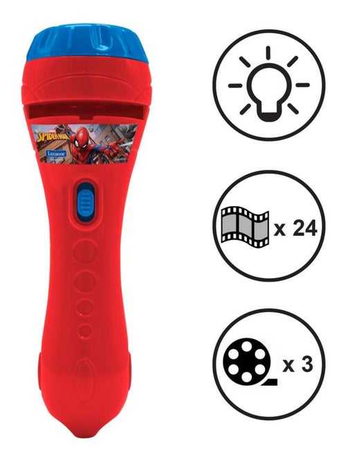 Projecteur à histoires et lampe torche SpiderMan - Kiabi