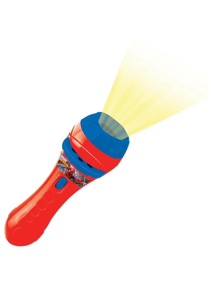 Projecteur à histoires et lampe torche SpiderMan Rouge - Kiabi