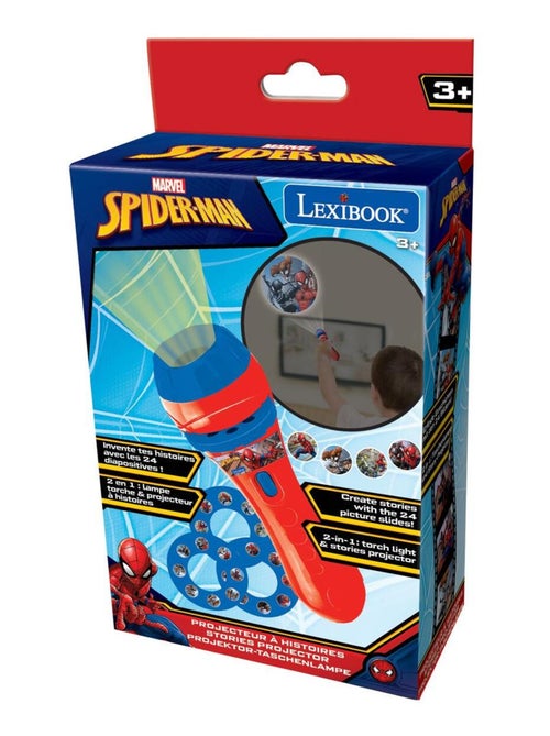 Projecteur à histoires et lampe torche SpiderMan - Kiabi