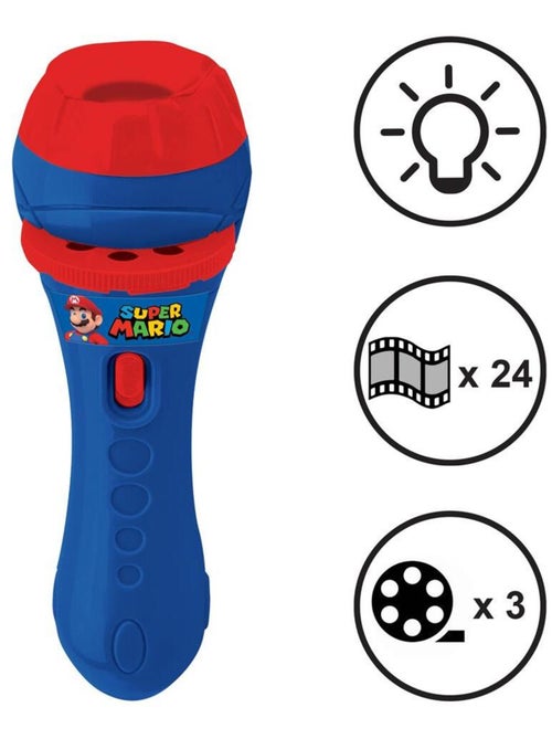 Projecteur à histoires et lampe torche Super Mario - Kiabi