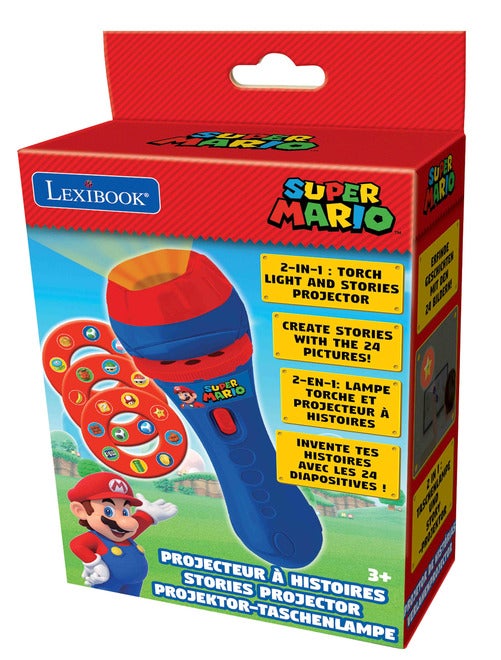 Projecteur À Histoires Et Lampe Torche Super Mario - Kiabi