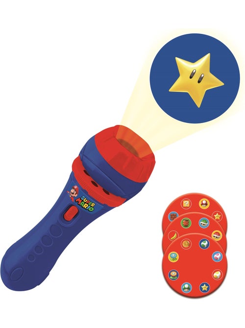 Projecteur À Histoires Et Lampe Torche Super Mario - Kiabi