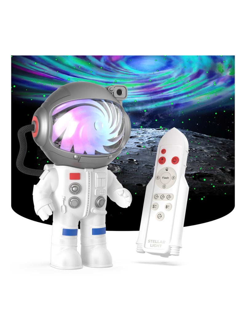 Projecteur Ciel Étoilé STELLAR LIGHT - Lampe Galaxie & Veilleuse Relaxante pour Plafond - MOB Blanc - Kiabi