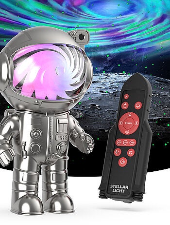 Projecteur Ciel Étoilé STELLAR LIGHT - Lampe Galaxie & Veilleuse Relaxante pour Plafond - MOB