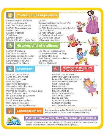 Projecteur conteur d'histoires StoriKid rose