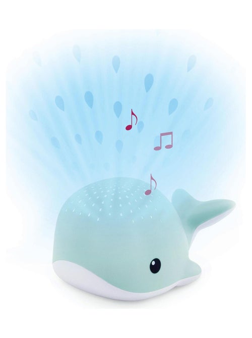 Projecteur d'ambiance Wally la baleine bleue - Kiabi
