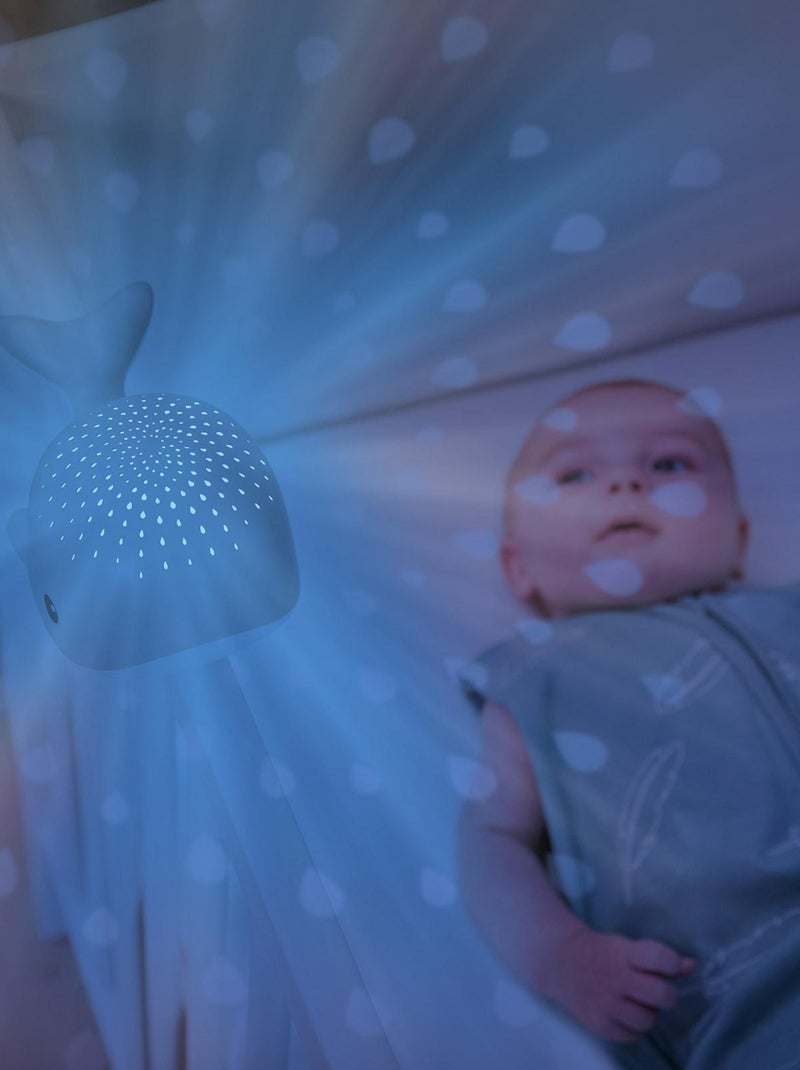 Projecteur d'ambiance Wally la baleine bleue Bleu - Kiabi
