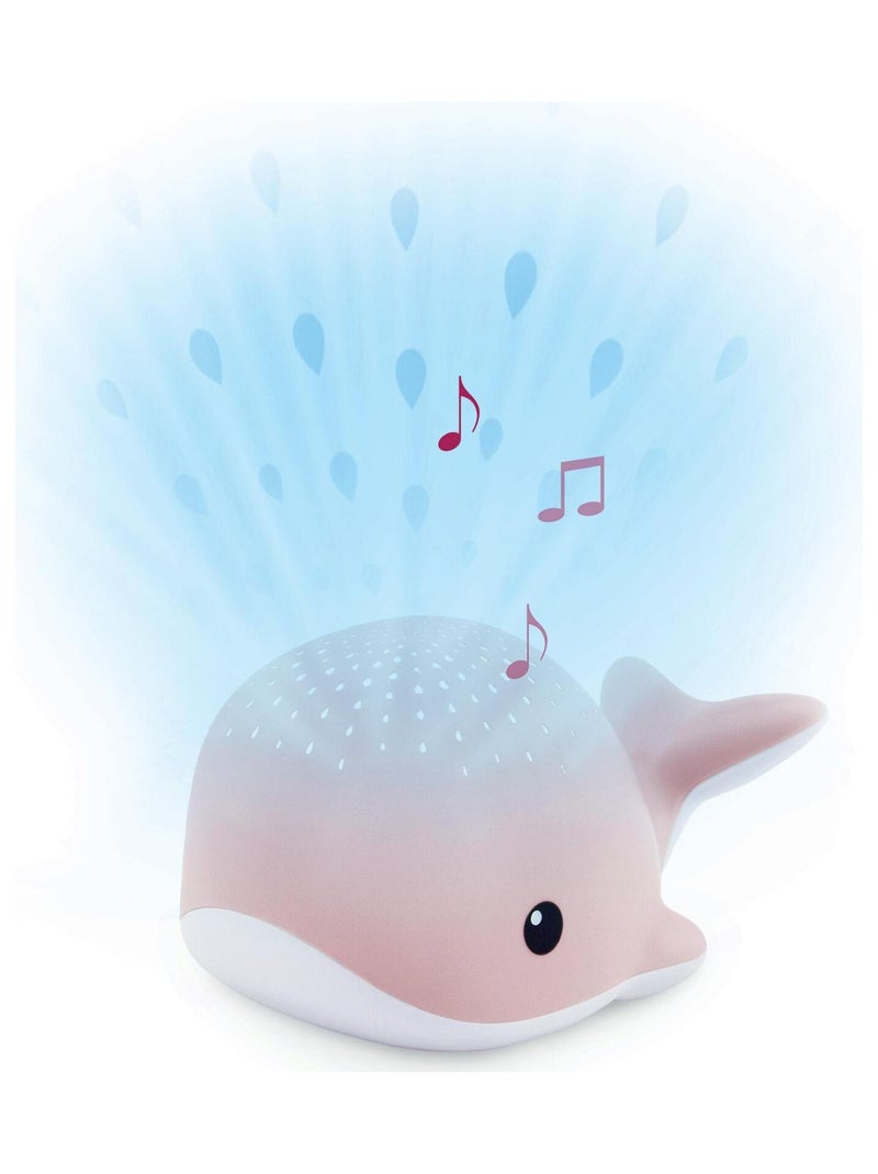 Projecteur d'ambiance Wally la baleine rose Rose - Kiabi