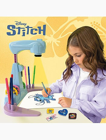 Projecteur de Dessins et Accessoires Stitch – Kit Créatif LED pour Enfants - Lisciani