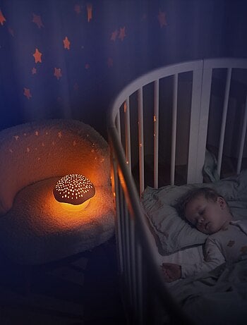 Projecteur d'étoiles Champignon rose