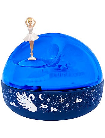 Projecteur d'étoiles musical Ballerine bleu