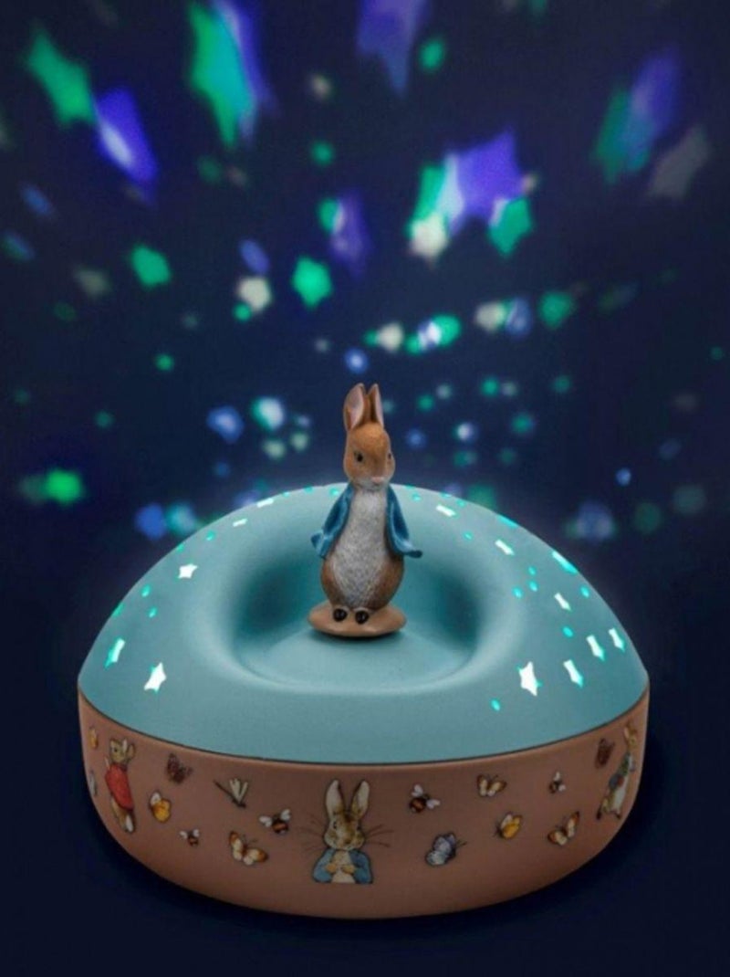 Projecteur d'étoiles musical Peter Rabbit Bleu - Kiabi