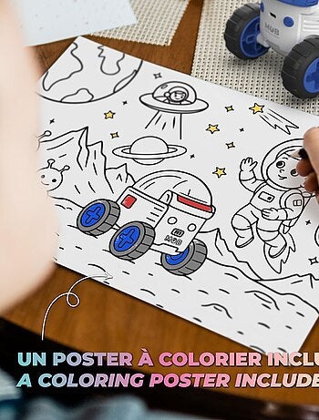 Projecteur d'images Éducatif pour Enfant - Veilleuse Spatiale avec 24 Diapositives - MOB