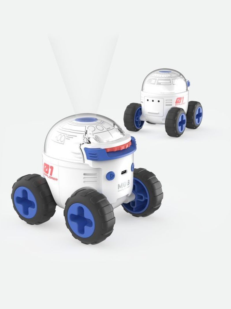Projecteur d'images Éducatif pour Enfant - Veilleuse Spatiale avec 24 Diapositives - MOB Multicolore - Kiabi