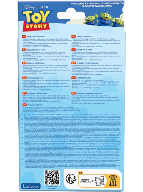Projecteur ? histoires et lampe torche Toy Story - Kiabi Projecteur ? histoires et lampe torche Toy Story - Kiabi