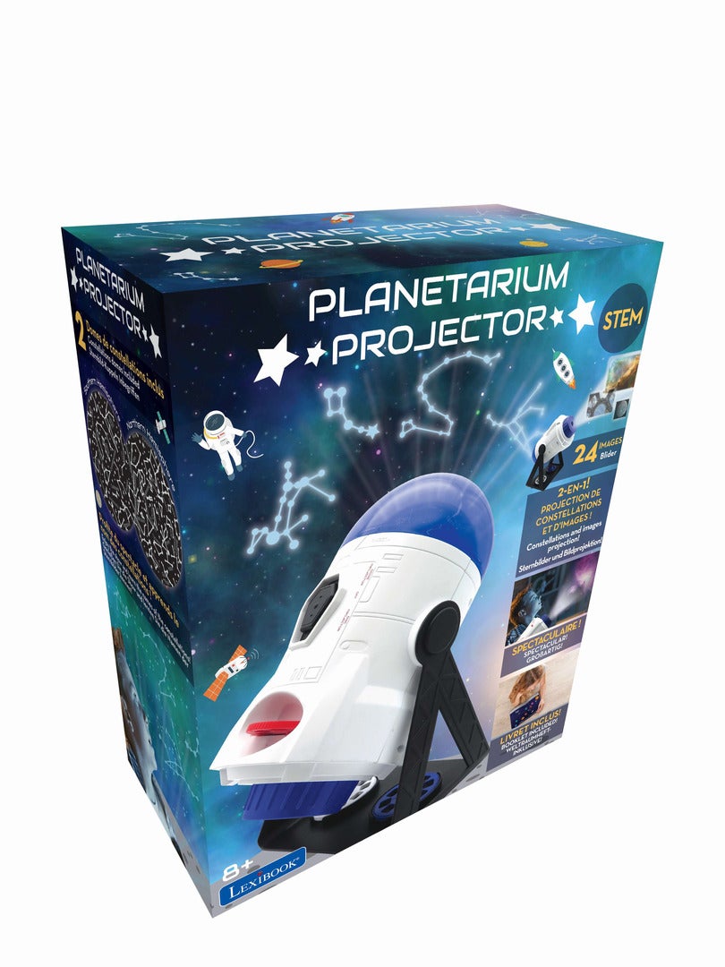 Projecteur Planetarium 360° avec 24 projections, carte des constellations  et livret pédagogique au meilleur prix