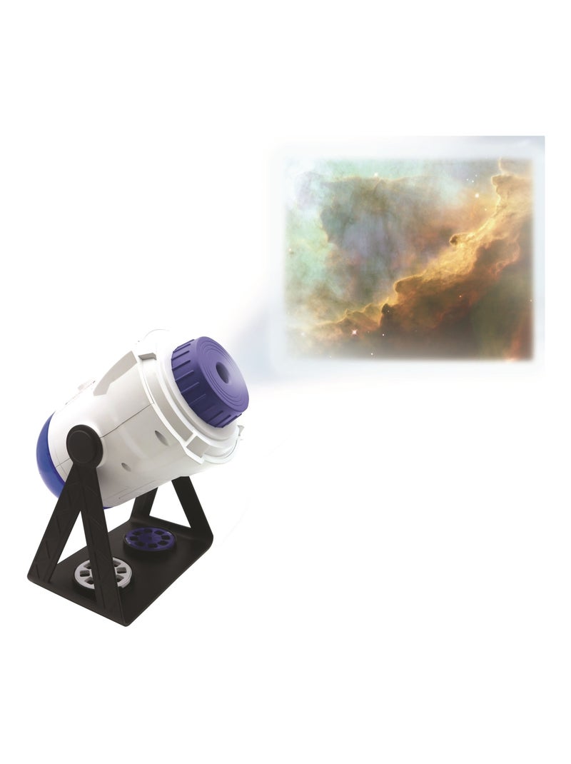 Projecteur Planetarium 360° avec projections, carte des constellations et livret pédagogique Blanc - Kiabi