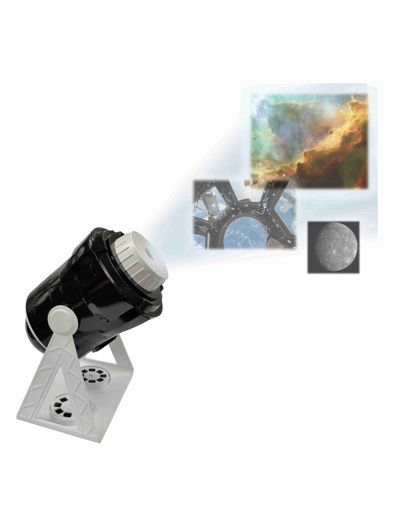 Projecteur Planetarium 360° Parlant Avec 24 Projections, Carte Des Constellations Noir - Kiabi