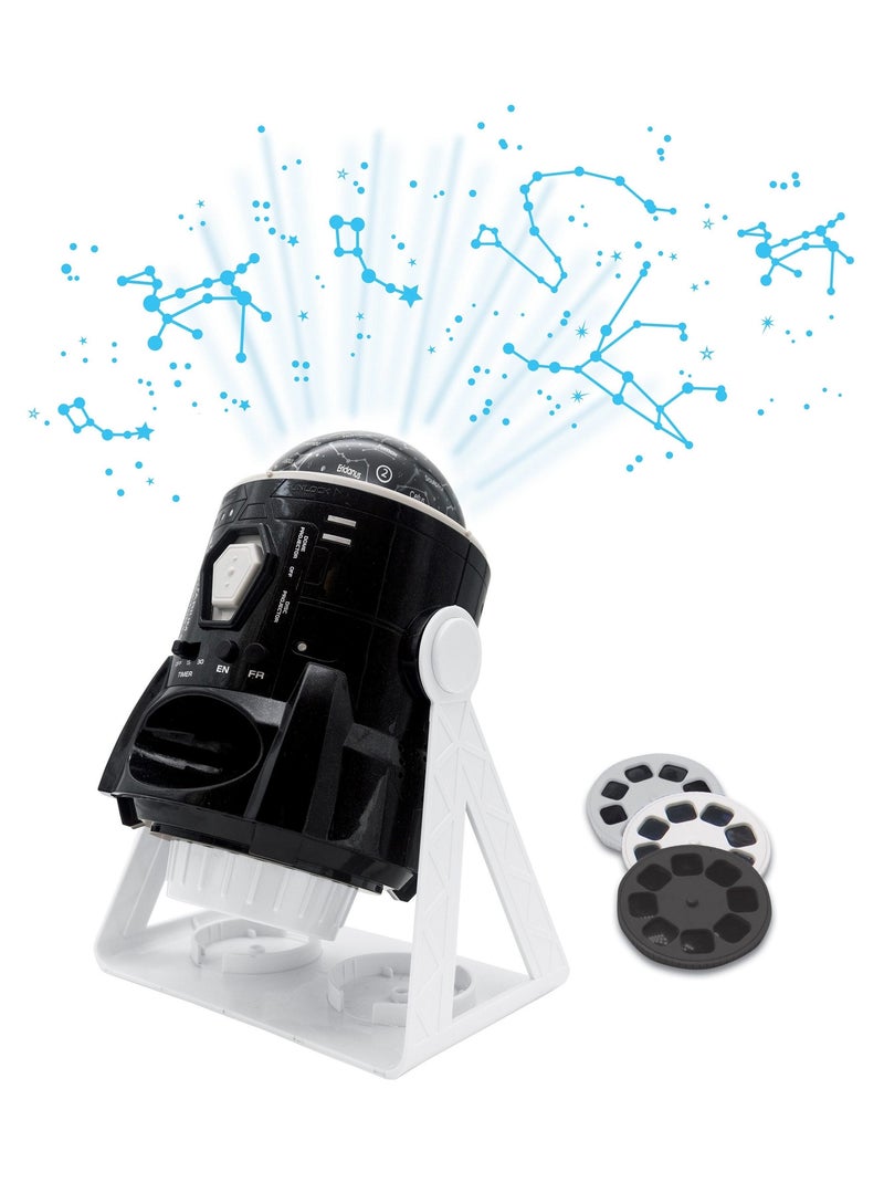 Projecteur Planetarium 360° Parlant Avec 24 Projections, Carte Des Constellations Noir - Kiabi