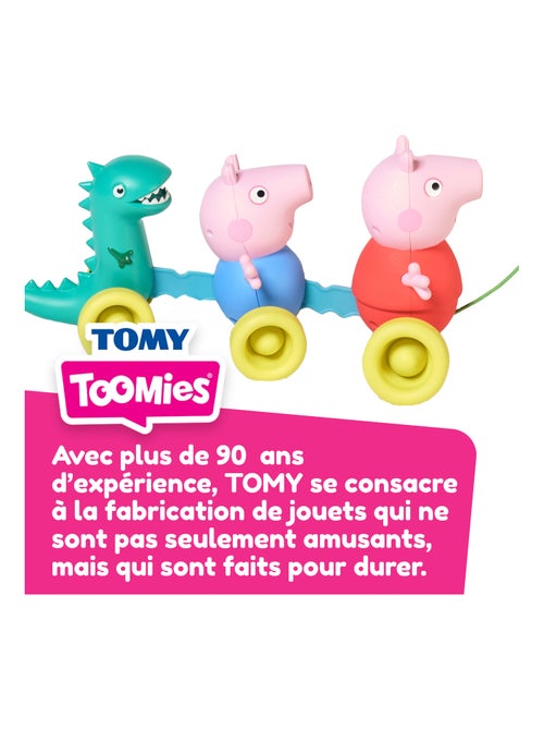 Promenade avec peppa -  jouet à tirer coloré et sonore - Kiabi