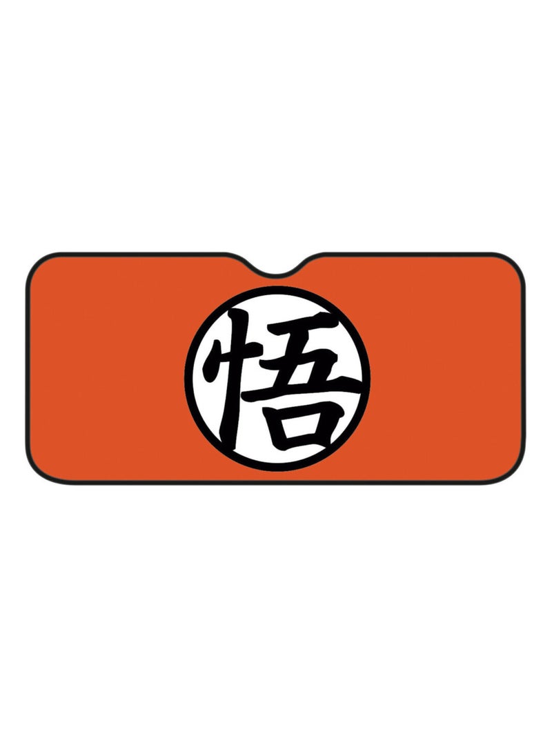 Protecteurs Solaires Avant De La Voiture - Dragon Ball Z - 130x70 cm Rouge - Kiabi