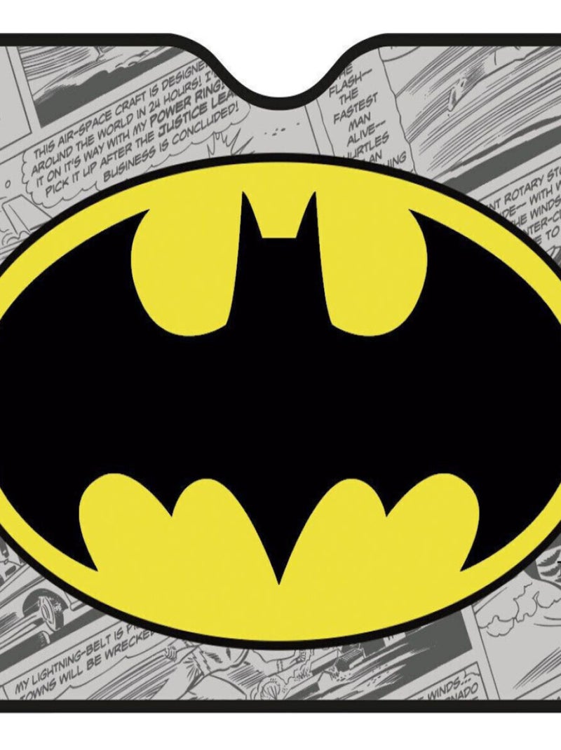 Protecteurs Solaires Avant De La Voiture - Logo Batman - 130x70 cm Rouge - Kiabi