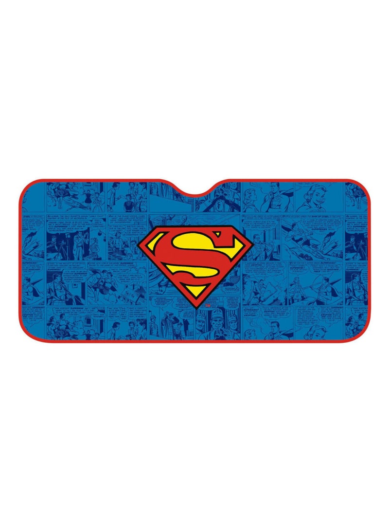 Protecteurs Solaires Avant La Voiture - Superman - 130x70 cm Multicolore - Kiabi
