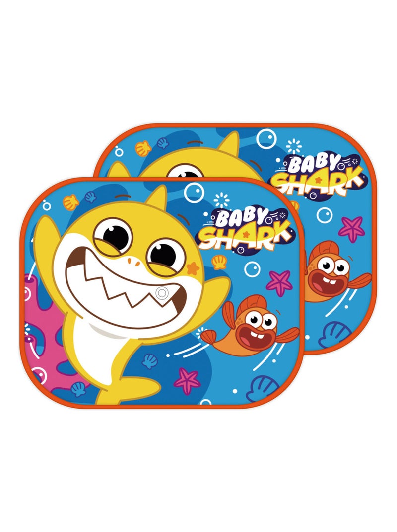 Protecteurs Solaires Pour Fenêtres - Baby Shark - 45x36 cm Multicolore - Kiabi