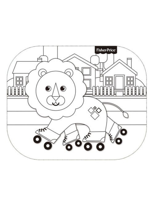 Protecteurs Solaires Pour Fenêtres - Lion Mattel Fisher Price - 45x36 cm - Kiabi