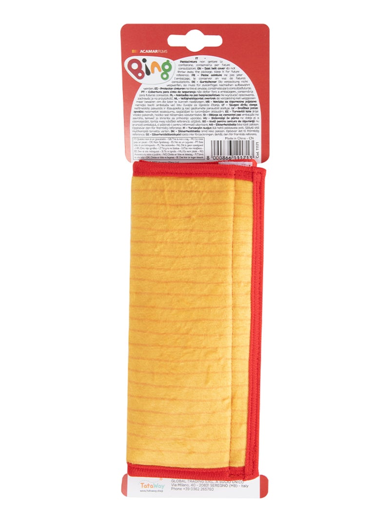 Protection ceinture de sécurité Lapin Bing Rouge - Kiabi