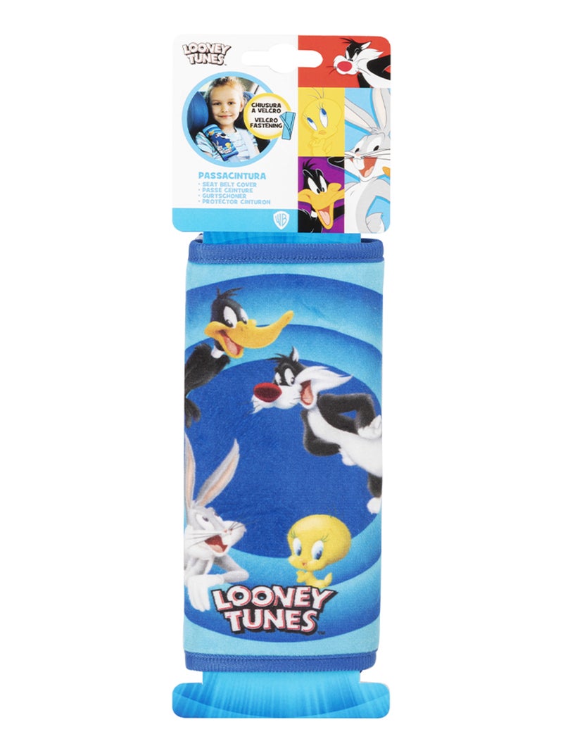 Protection ceinture de sécurité Looney Tunes Bleu Bleu ciel - Kiabi