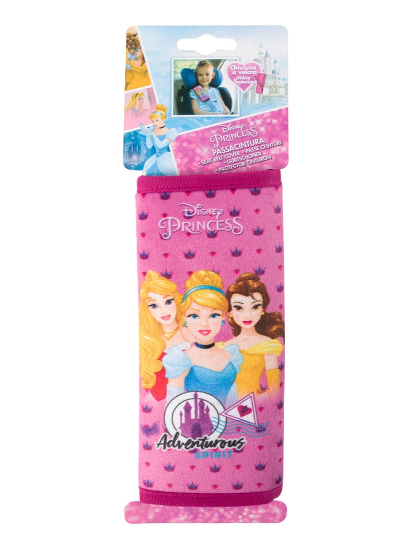 Protection ceinture de sécurité  simple Princesses Disney - Protège-ceinture souple Rose - Kiabi