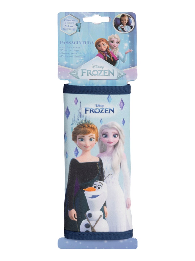 Protection ceinture de sécurité souple La Reine des Neiges Magique Bleu Bleu ciel - Kiabi