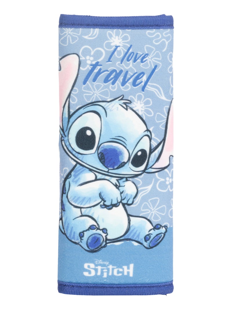 Protection ceinture de sécurité Stitch pour coussin de ceinture souple Bleu Bleu ciel - Kiabi