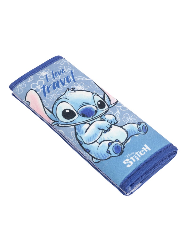 Protection ceinture de sécurité Stitch pour coussin de ceinture souple Bleu Bleu ciel - Kiabi