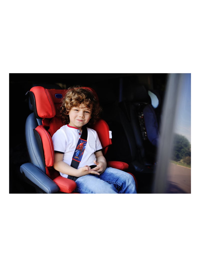 Protection ceinture sécurité Spiderman – Coussin souple pour protection et confort ceinture Rouge - Kiabi