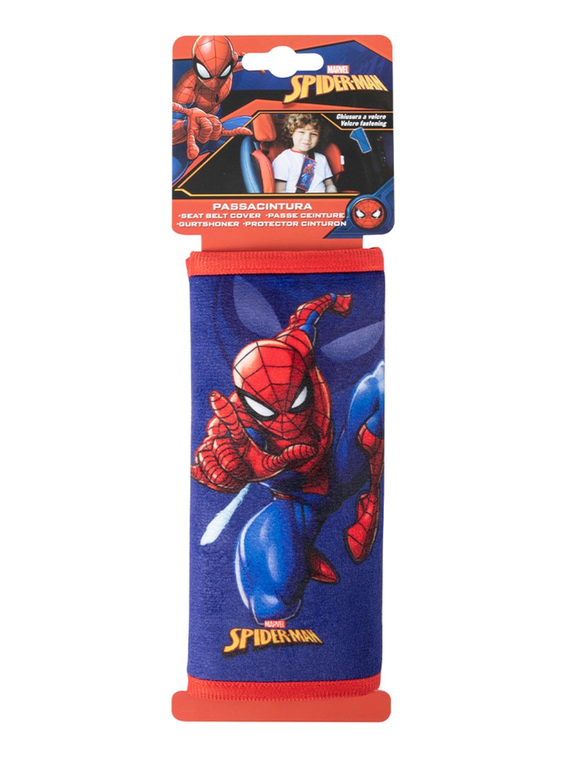 Protection ceinture sécurité Spiderman – Coussin souple pour protection et confort ceinture Rouge - Kiabi