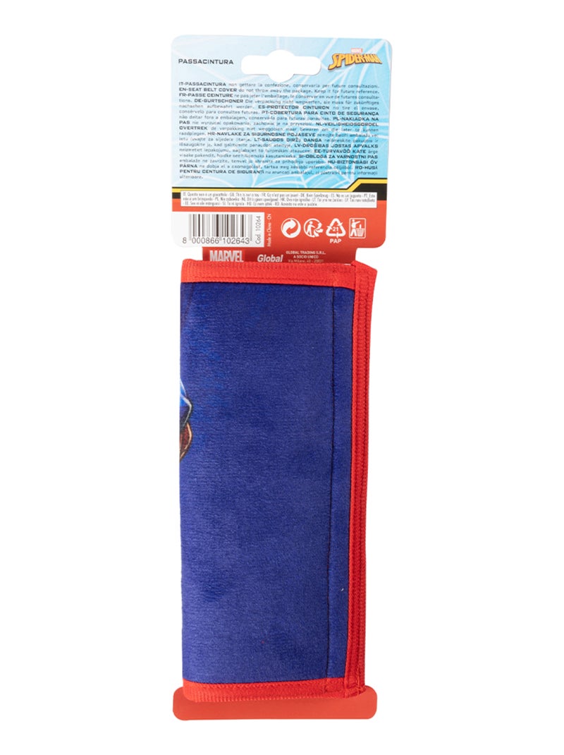 Protection ceinture sécurité Spiderman – Coussin souple pour protection et confort ceinture Rouge - Kiabi