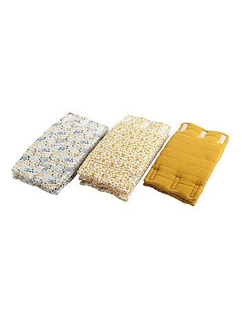 Protection de barreaux de lit en coton -