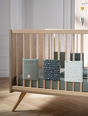 Protection de barreaux de lit en coton -