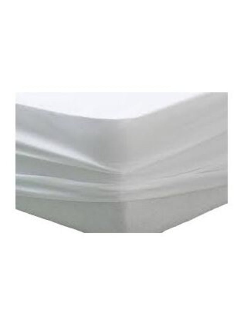 Protection de matelas - Coton Pur - 100% Coton Blanc - Kiabi