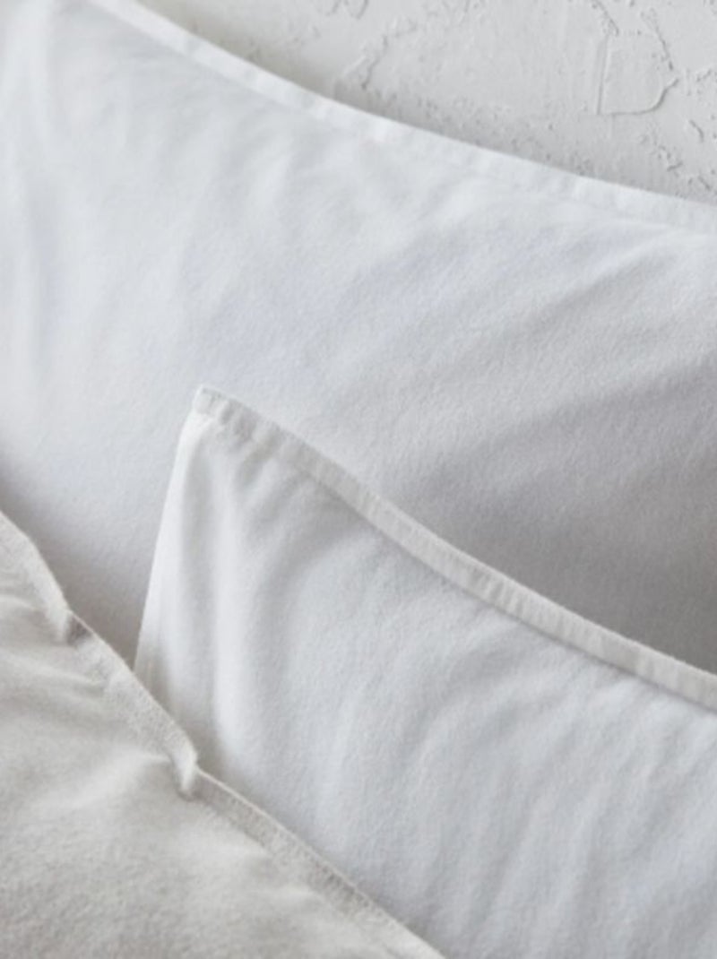 Protection de matelas - Coton Pur - 100% Coton Blanc - Kiabi