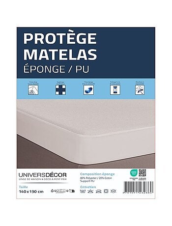 Protection de matelas - Coton Pur - 80% Polyester/20% Coton