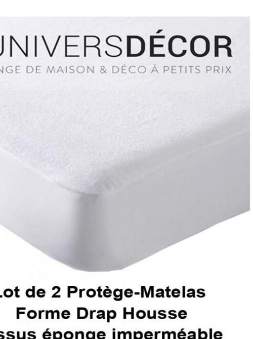 Protection de matelas - Coton Pur - 80% Polyester/20% Coton - Kiabi