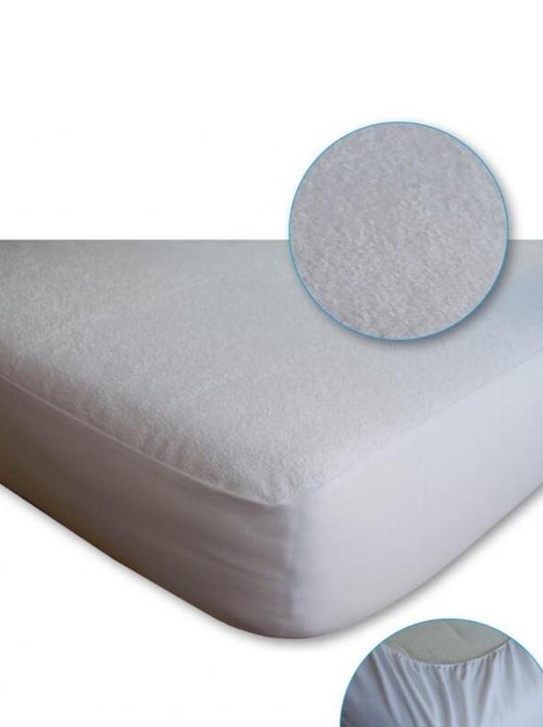 Protection de matelas - Coton Pur - 80% Polyester/20% Coton - Kiabi