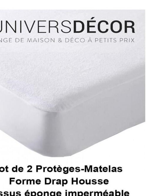 Protection de matelas - Coton Pur - 80% Polyester/20% Coton - Kiabi Protection de matelas - Coton Pur - 80% Polyester/20% Coton - Kiabi