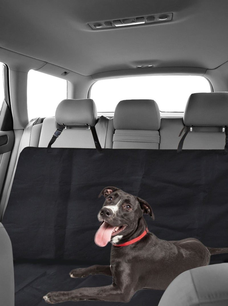 Protection de siège de voiture pour chien Noir - Kiabi