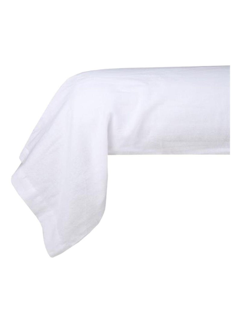 Protection de traversin en molleton Blanc - Kiabi
