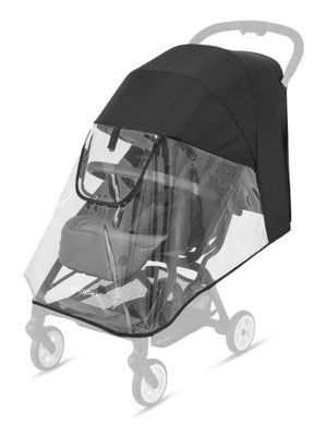 4 Housses De Roue Pour Poussette – Imperméables, Anti-poussière, Taille Adaptable (16-18 Cm & 12-15 Cm) – Rose